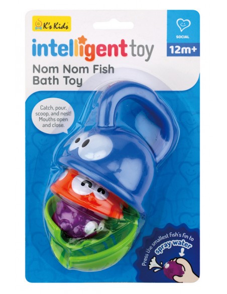 Zestaw zabawek do kąpieli - Rybki Edukacyjne