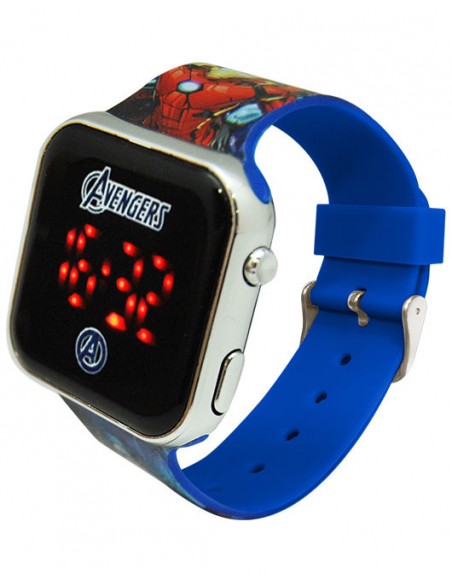Zegarek cyfrowy, led - Avengers Edukacyjne