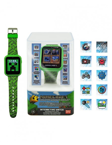 Zegarek cyfrowy, smartwatch - Minecraft Edukacyjne