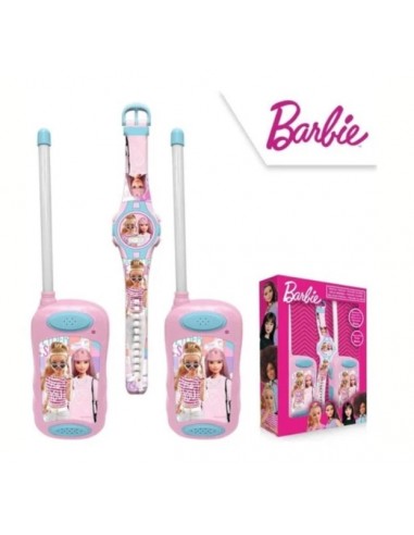 Walkie talkie z zegarkiem cyfrowym - Barbie Edukacyjne
