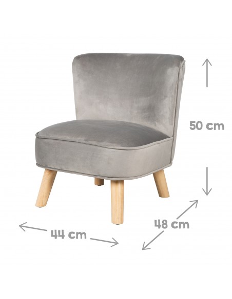 roba dziecięca sofa Lil Sofa szary W domu