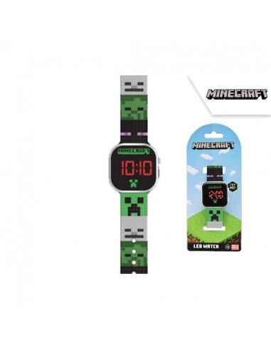 Zegarek cyfrowy, led - Minecraft Edukacyjne