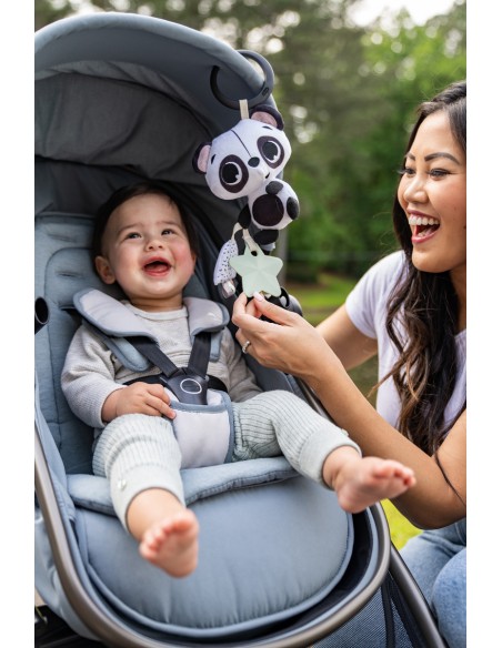 Zawieszka Tiny Smarts - Panda - Décor czarno-biała Do wózka dziecięcego