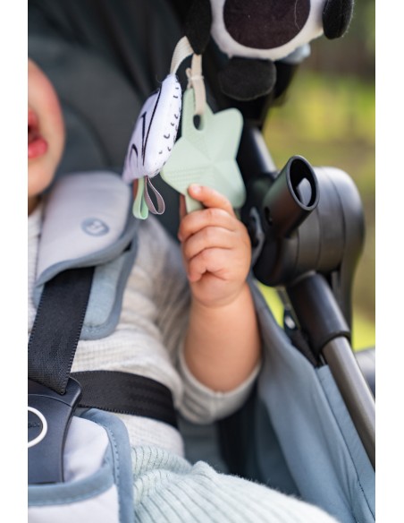 Zawieszka Tiny Smarts - Panda - Décor czarno-biała Do wózka dziecięcego