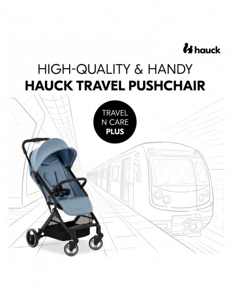 hauck wózek Travel N Care Plus Dusty Blue Wózki dziecięce