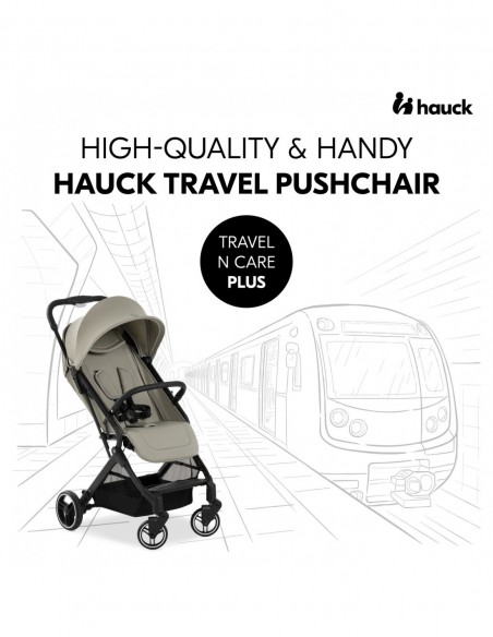 hauck wózek Travel N Care Plus Olive Green Wózki dziecięce