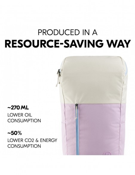 hauck plecak Pack N Walk Beige-Lavender Poza domem