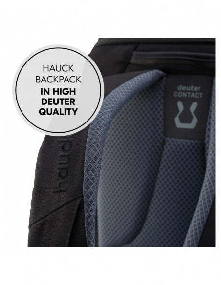hauck plecak Pack N Walk Black Poza domem