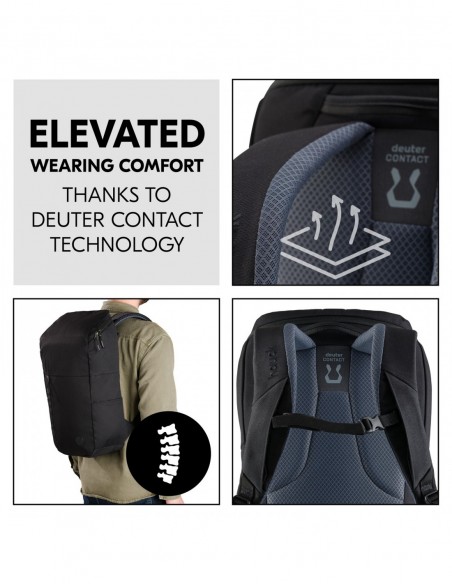 hauck plecak Pack N Walk Black Poza domem