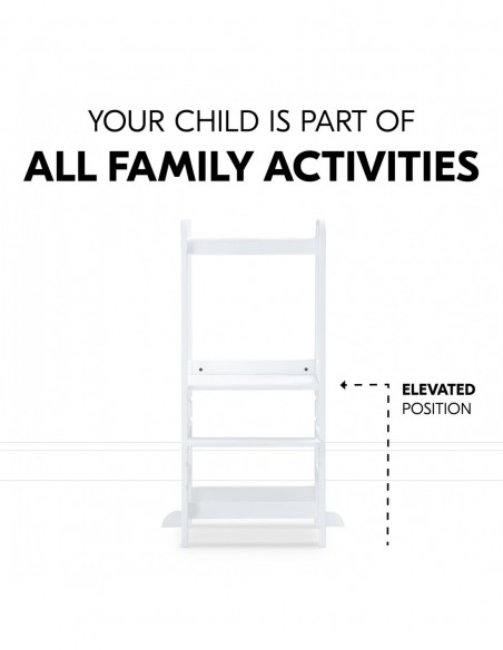 hauck pomocnik kuchenny Learn N Explore White W domu