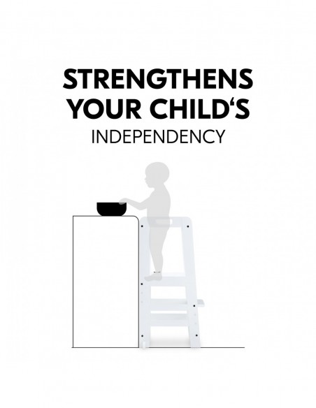 hauck pomocnik kuchenny Learn N Explore White W domu