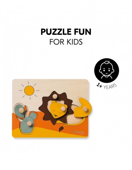hauck Puzzle N Sort Lion Zabawki