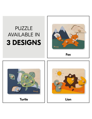 hauck Puzzle N Sort Fox Zabawki