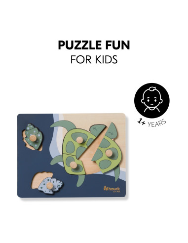 hauck Puzzle N Sort Turtle Zabawki