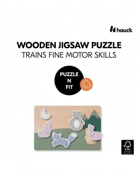 hauck Puzzle N Fit Forest Zabawki