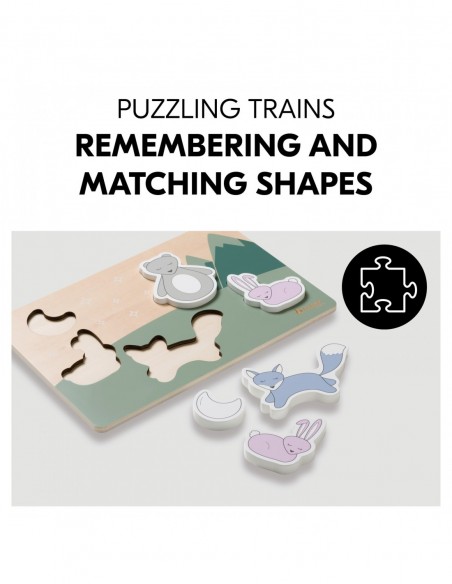 hauck Puzzle N Fit Forest Zabawki