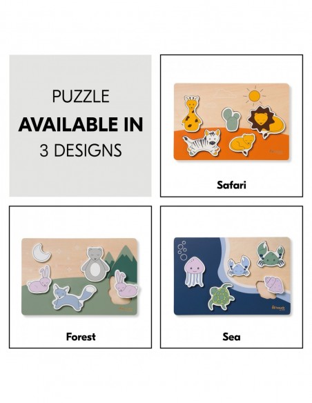 hauck Puzzle N Fit Forest Zabawki