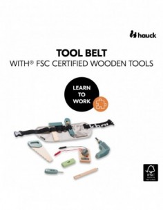 hauck pas z narzędziami Learn to Work Zabawki 2