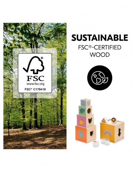 hauck sorter Stack N Raise Zabawki