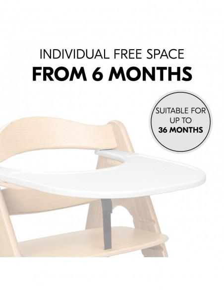 hauck tacka Arketa Click Tray White W domu