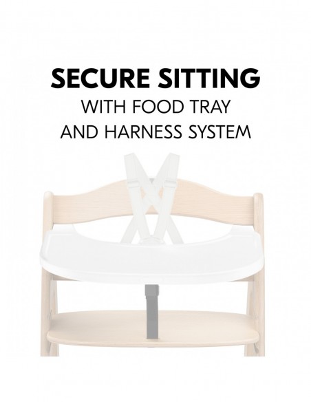 hauck tacka Arketa Click Tray White W domu