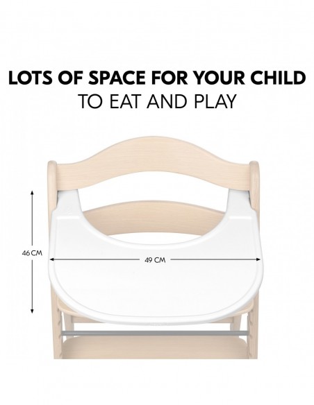 hauck tacka Arketa Click Tray White W domu