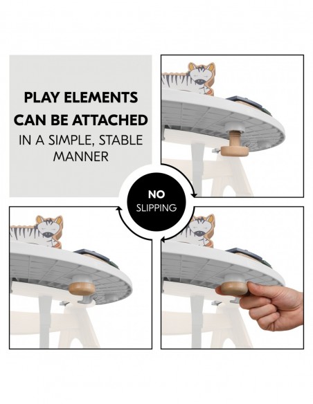 hauck tacka Arketa Play Tray White W domu