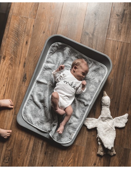 Baby Dan - zestaw do kąpieli SafeSplash - składana wanienka, stojak, wkładka dla noworodka Do kąpieli
