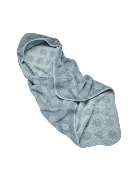 LEANDER - ręcznik z kapturem, niebieski Ręczniki i okrycia