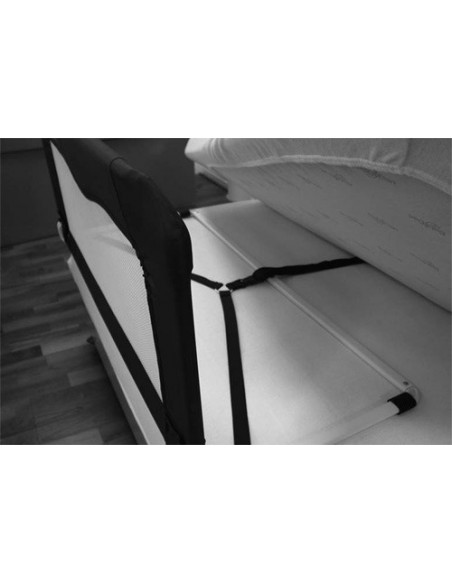Baby Dan - Barierka ochronna łóżka - Bedrail 90 cm, black Zabezpieczenia łóżek
