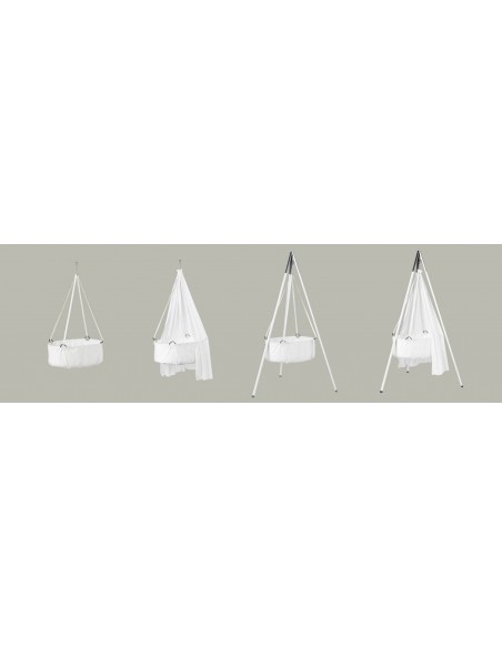 LEANDER - kołyska Leander Classic™ z materacem, biała Łóżeczka