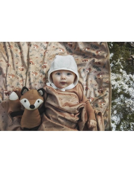 Elodie Details - Czapka Winter Bonnet - Shearling - 1-2 lata Czapki i rękawiczki