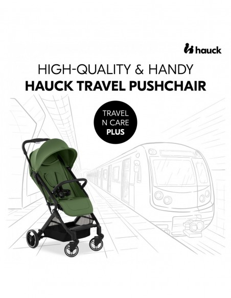 hauck wózek Travel N Care Plus Green Wózki dziecięce