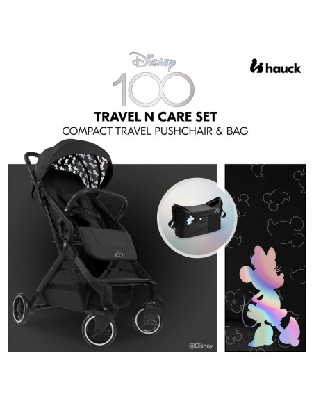 hauck wózek Travel N Care Set Disney 100 Black Wózki dziecięce