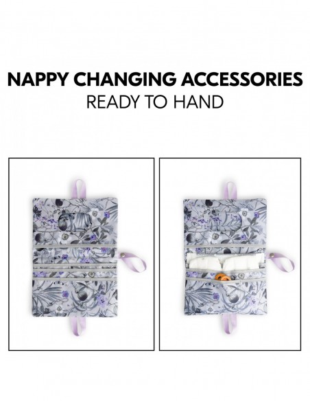 hauck przewijak Change N Walk Floral Grey W domu