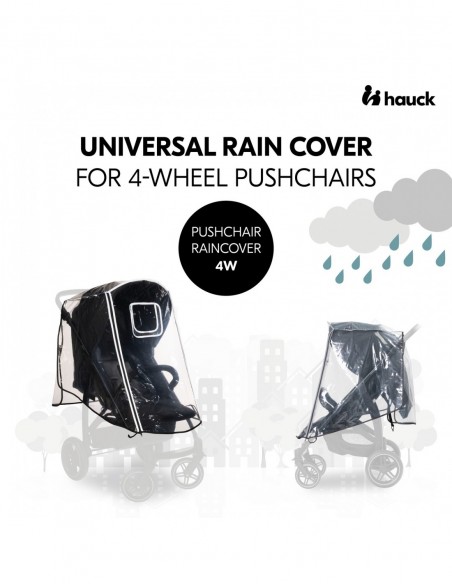 hauck folia p.deszczowa do wózka 4W Akcesoria do wózków