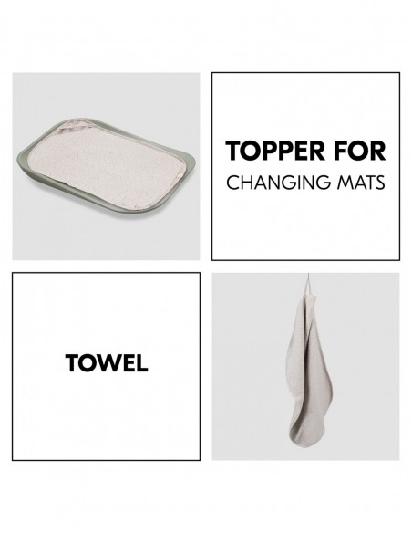 hauck mata do przeijania Liner Beige Dots W domu