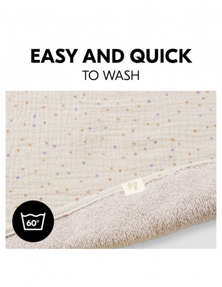 hauck mata do przeijania Liner Beige Dots W domu