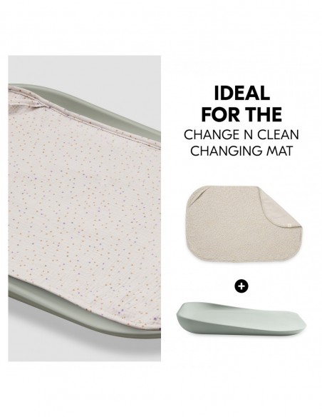 hauck mata do przeijania Liner Beige Dots W domu