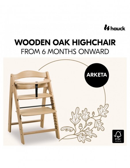 hauck krzesełko do karmienia Arketa W domu
