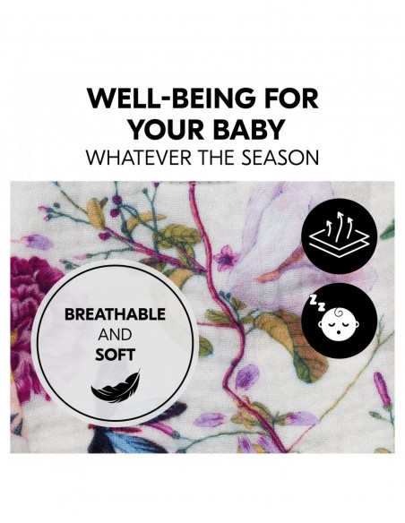 hauck pokrowiec na leżaczek Beige Floral W domu