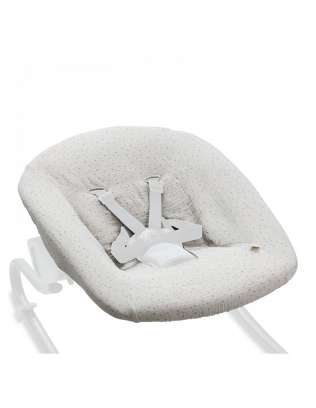 hauck pokrowiec na leżaczek Beige Dots W domu