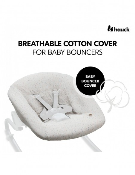 hauck pokrowiec na leżaczek Beige Dots W domu