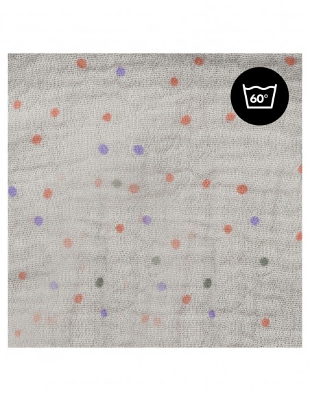 hauck pokrowiec na leżaczek Beige Dots W domu