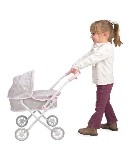 Munecas Arias wózek dla lalek Emma 32,5x58x56 Akcesoria dla lalek