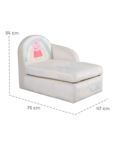 roba sofa dziecięca "Świnka Peppa" z podłokietnikiem - wozkifotelik...
