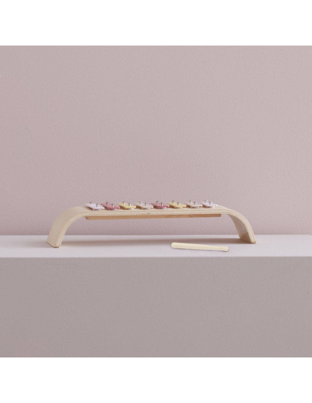 Kid's Concept - Ksylofon pink multi - Interaktywne