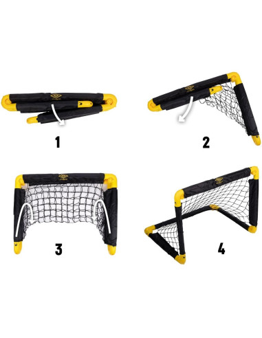 Umbro mini bramka do piłki nożnej 50x44x44cm - wozkifoteliki.pl