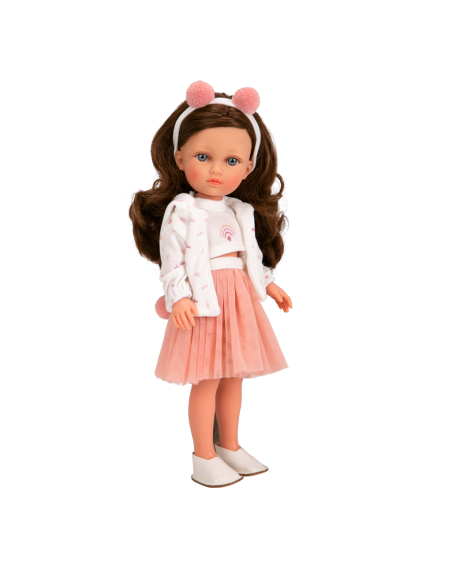 Munecas Arias lalka Carlota Elegance 36 cm brunetka - wozkifoteliki.pl