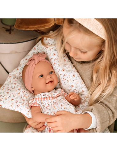 Munecas Arias lalka Zoe Rosa Elegance 42 cm z kocykiem - wozkifotel...